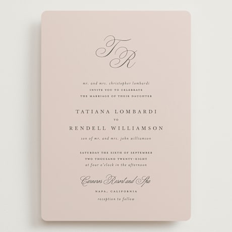 Grand Wedding Invitations