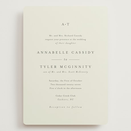 Grand Wedding Invitations