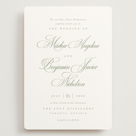 Grand Wedding Invitations