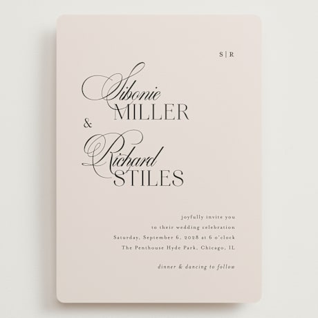 Grand Wedding Invitations