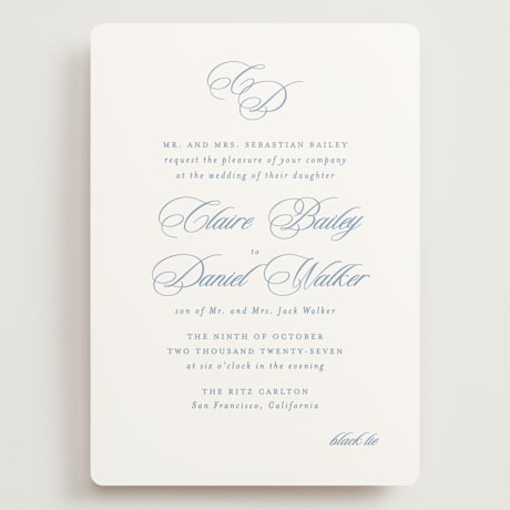 Grand Wedding Invitations