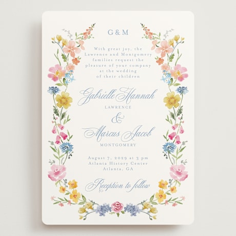 Grand Wedding Invitations