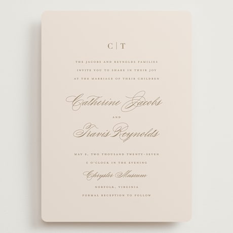 Grand Wedding Invitations