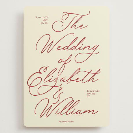 Grand Wedding Invitations