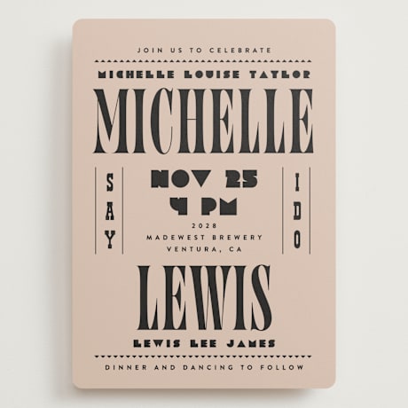 Grand Wedding Invitations