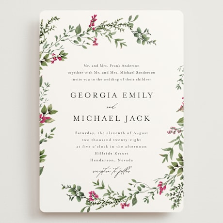 Grand Wedding Invitations