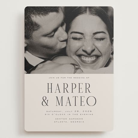 Grand Wedding Invitations