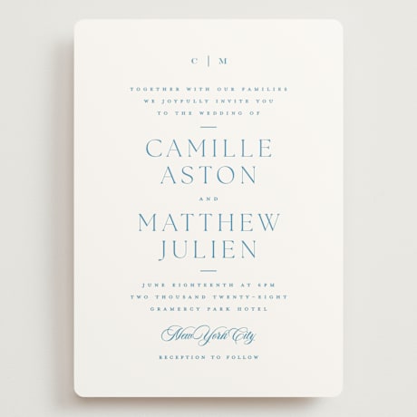 Grand Wedding Invitations