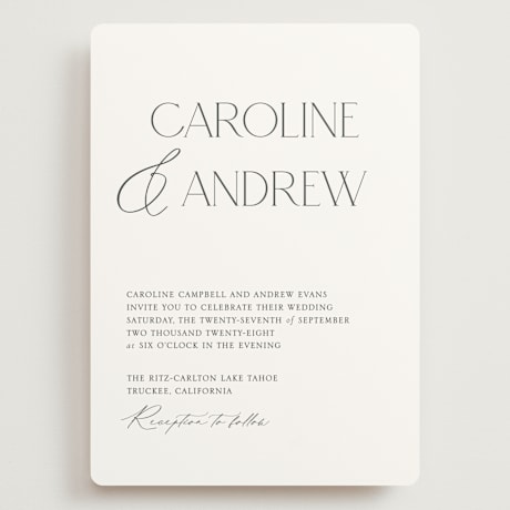 Grand Wedding Invitations