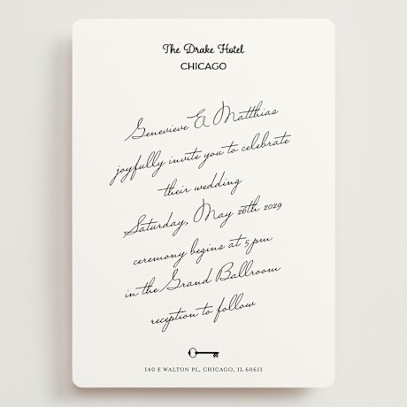 Grand Wedding Invitations