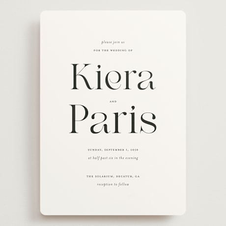 Grand Wedding Invitations