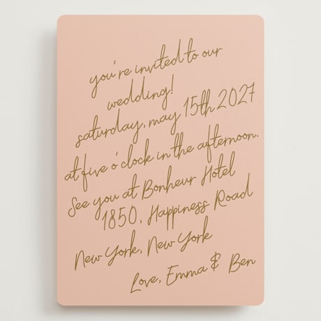 Grand Wedding Invitations