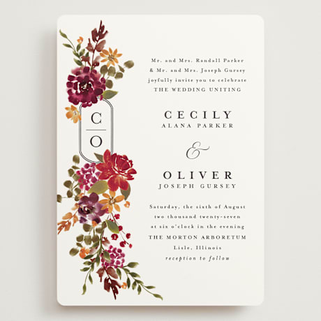 Grand Wedding Invitations