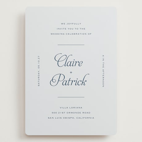 Grand Wedding Invitations