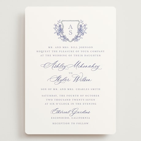 Grand Wedding Invitations