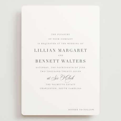 Grand Wedding Invitations