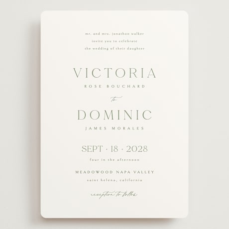 Grand Wedding Invitations