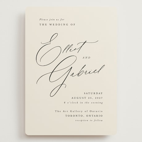 Grand Wedding Invitations