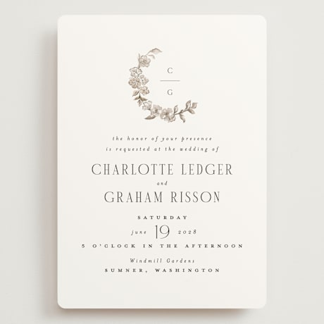 Grand Wedding Invitations