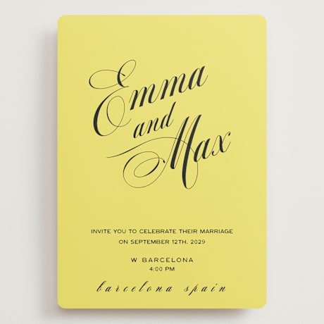 Grand Wedding Invitations