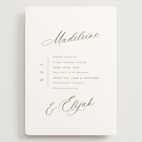 Grand Wedding Invitations