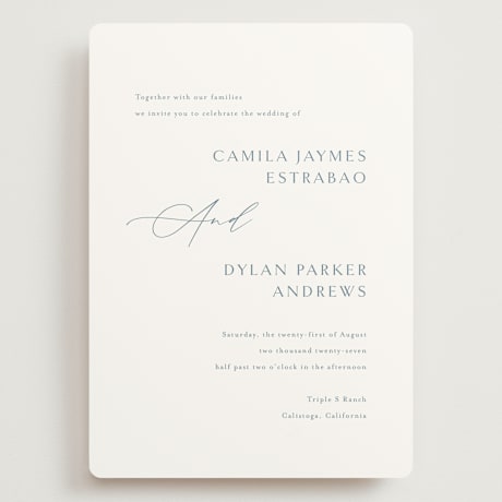 Grand Wedding Invitations