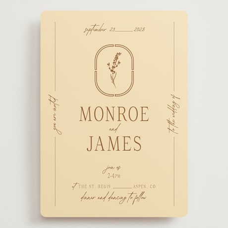 Grand Wedding Invitations
