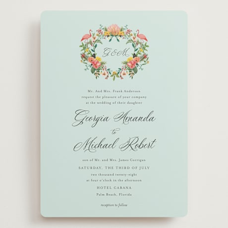 Grand Wedding Invitations