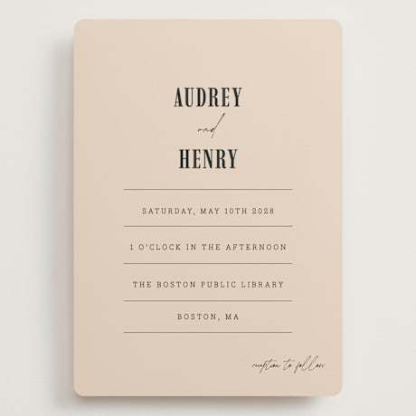 Grand Wedding Invitations