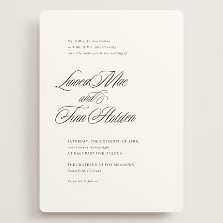 Grand Wedding Invitations
