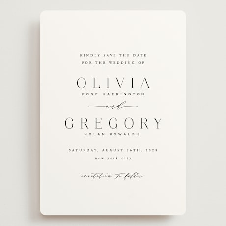 Grand Save the Date Cards