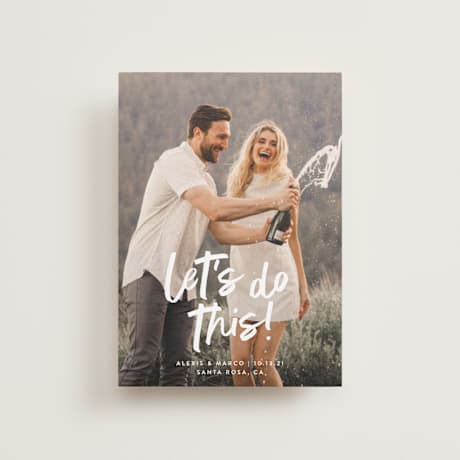 Save the Date Petite Cards