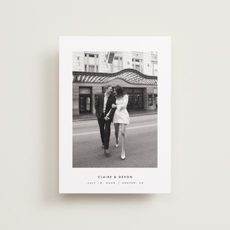 Save the Date Petite Cards