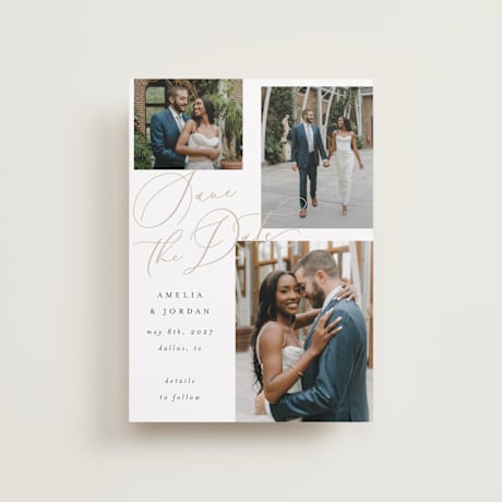 Save the Date Petite Cards