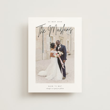 Wedding Announcement Postcards