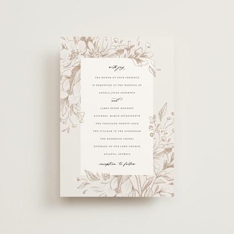Petite Wedding Invitations