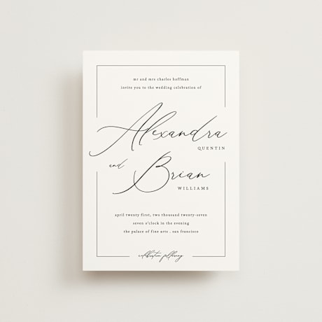 Petite Wedding Invitations