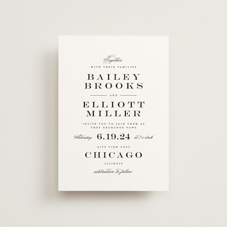 Petite Wedding Invitations