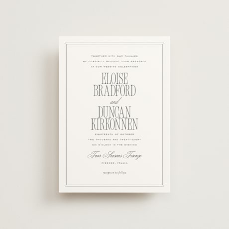 Petite Wedding Invitations