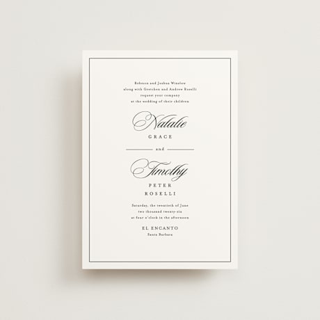 Petite Wedding Invitations