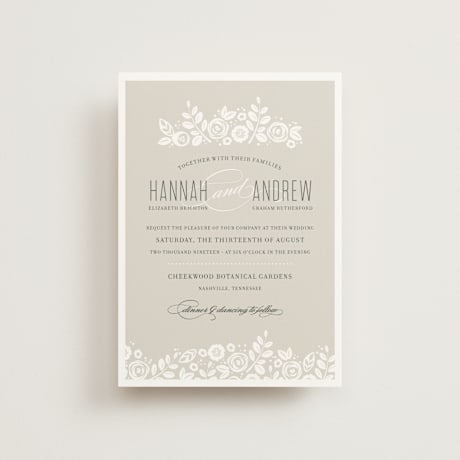 Petite Wedding Invitations