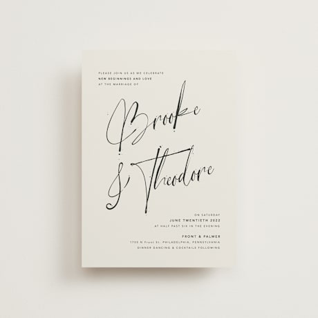 Petite Wedding Invitations