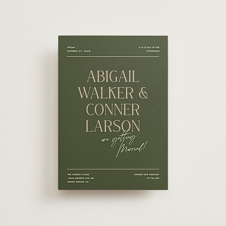 Petite Wedding Invitations