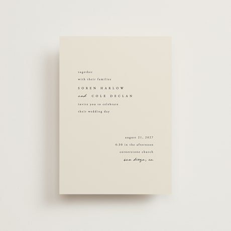 Petite Wedding Invitations