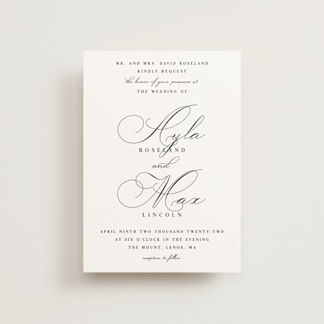 Petite Wedding Invitations