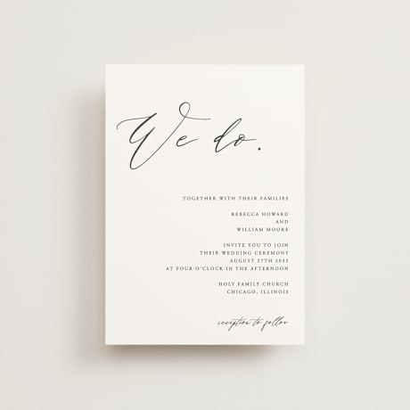 Petite Wedding Invitations