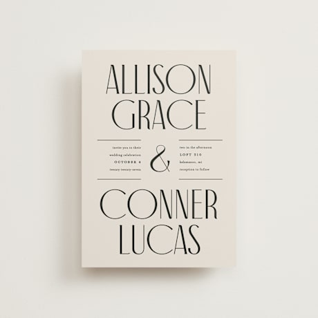 Petite Wedding Invitations