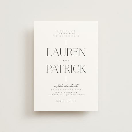 Petite Wedding Invitations