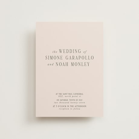 Petite Wedding Invitations