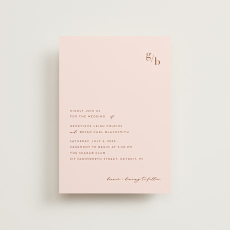 Petite Wedding Invitations